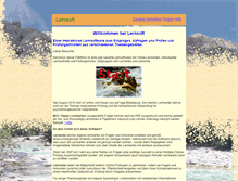 Tablet Screenshot of lernsoft-forum.de